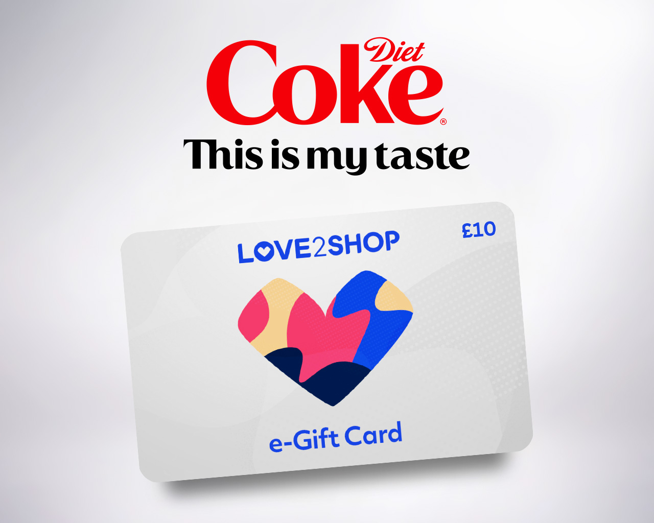 £10 shopping voucher with Diet Coke